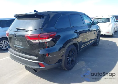 2019 Toyota Highlander Se from USA, damaged, VIN 5TDKZRFH7KS331139